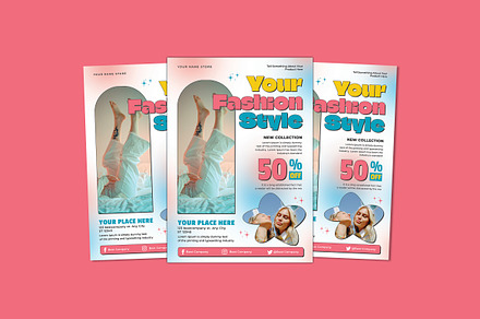 Sale promotion event sale flyer midn