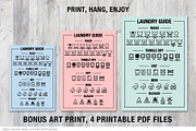 54 textile care symbols, vector set, an Icon by Illustree (Thumbnail 3 of 3)