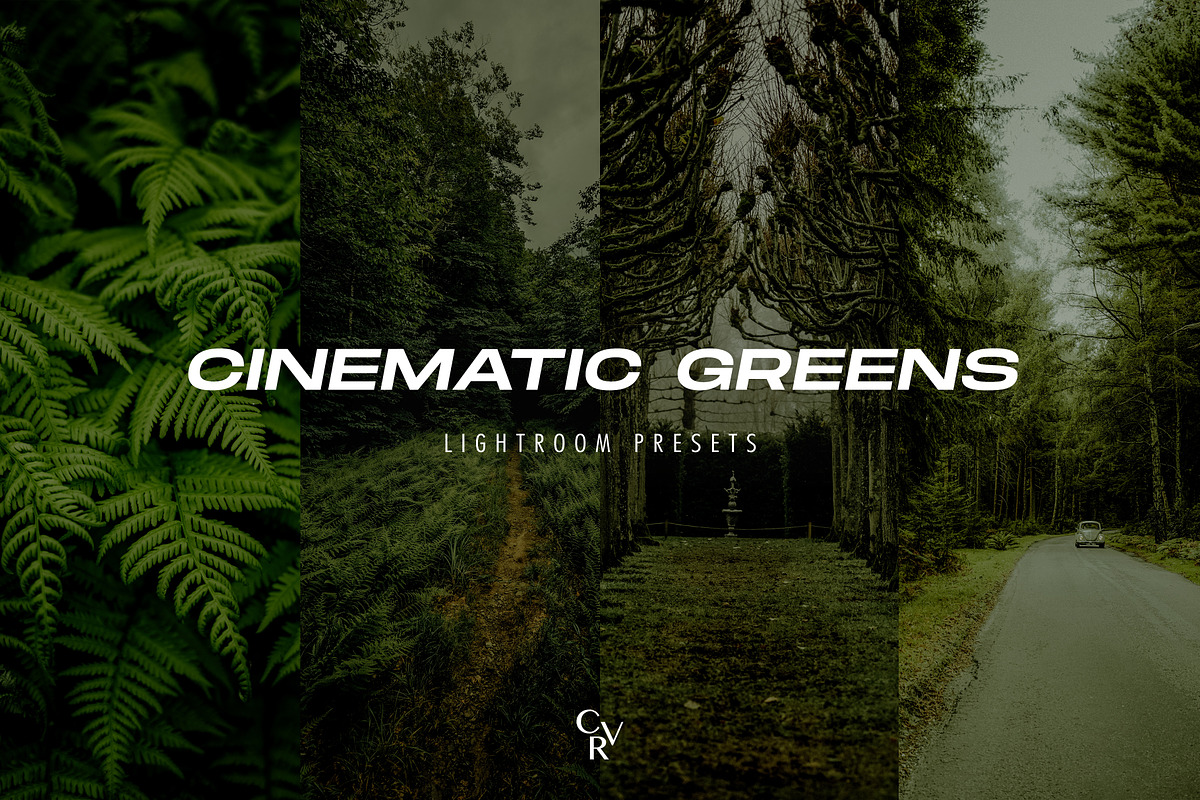 Cinematic Greens Lightroom Presets, a Preset Add-On by CVR Presets (Photo 1 of 6)