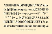 Roneys – Classic Font, a Serif Font by Craft Supply Co. (Thumbnail 8 of 8)