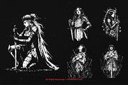10 Bundle Dark Art Women Soldier, an Illustration by Morspective (Thumbnail 3 of 7)