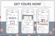Social Media & Pinterest Rose Gold, a Social Media Template by Lady Boss Studio (Thumbnail 6 of 6)