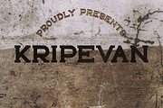 Krypevan Font, a Serif Font by ponuppo (Thumbnail 2 of 3)
