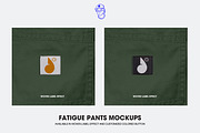 Fatigue Pant Mockups, a Bottom Mockup by made_by_nope (Thumbnail 2 of 5)