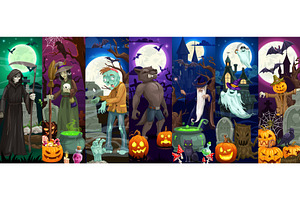 Cartoon Halloween Holiday