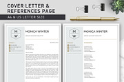 Resume Template | CV Template, a Resume Template by Klamp Studio (Thumbnail 6 of 9)