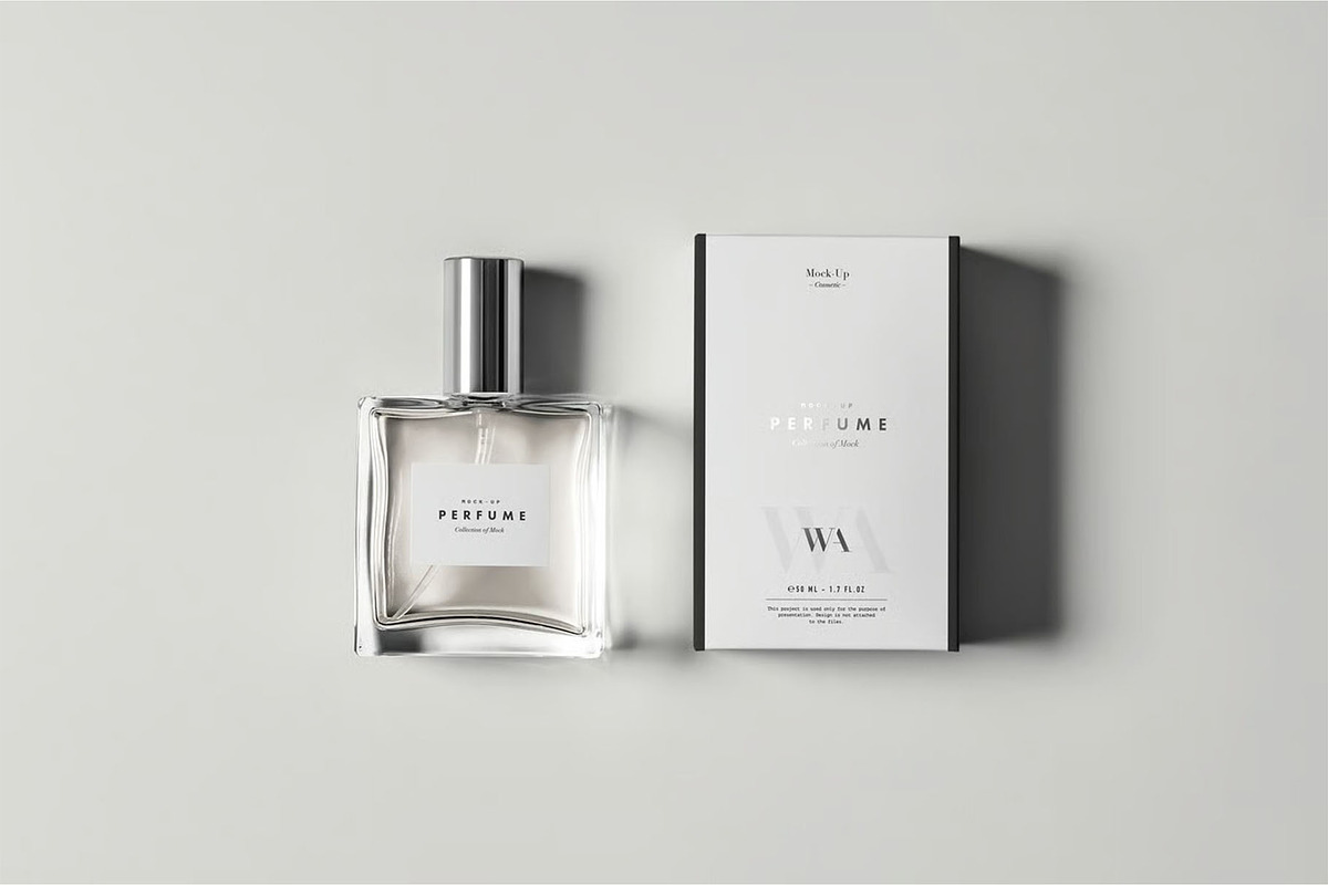 Perfume Mock-up, a Product Mockup by zippypixelstudio (Photo 4 of 7)