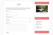 Wedding Theme, a WordPress Template by DesignOrbital (Thumbnail 4 of 5)