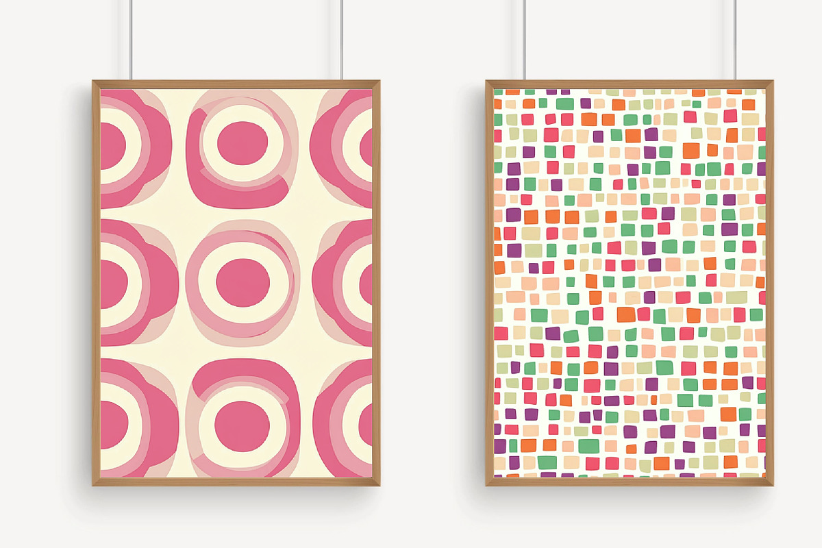 Quirky Lines Seamless Patterns, a Pattern Graphic by Libby Wishes (Photo 3 of 6)