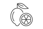 Lemon line icon set, an Outline Icon by ElineDesign (Thumbnail 2 of 2)
