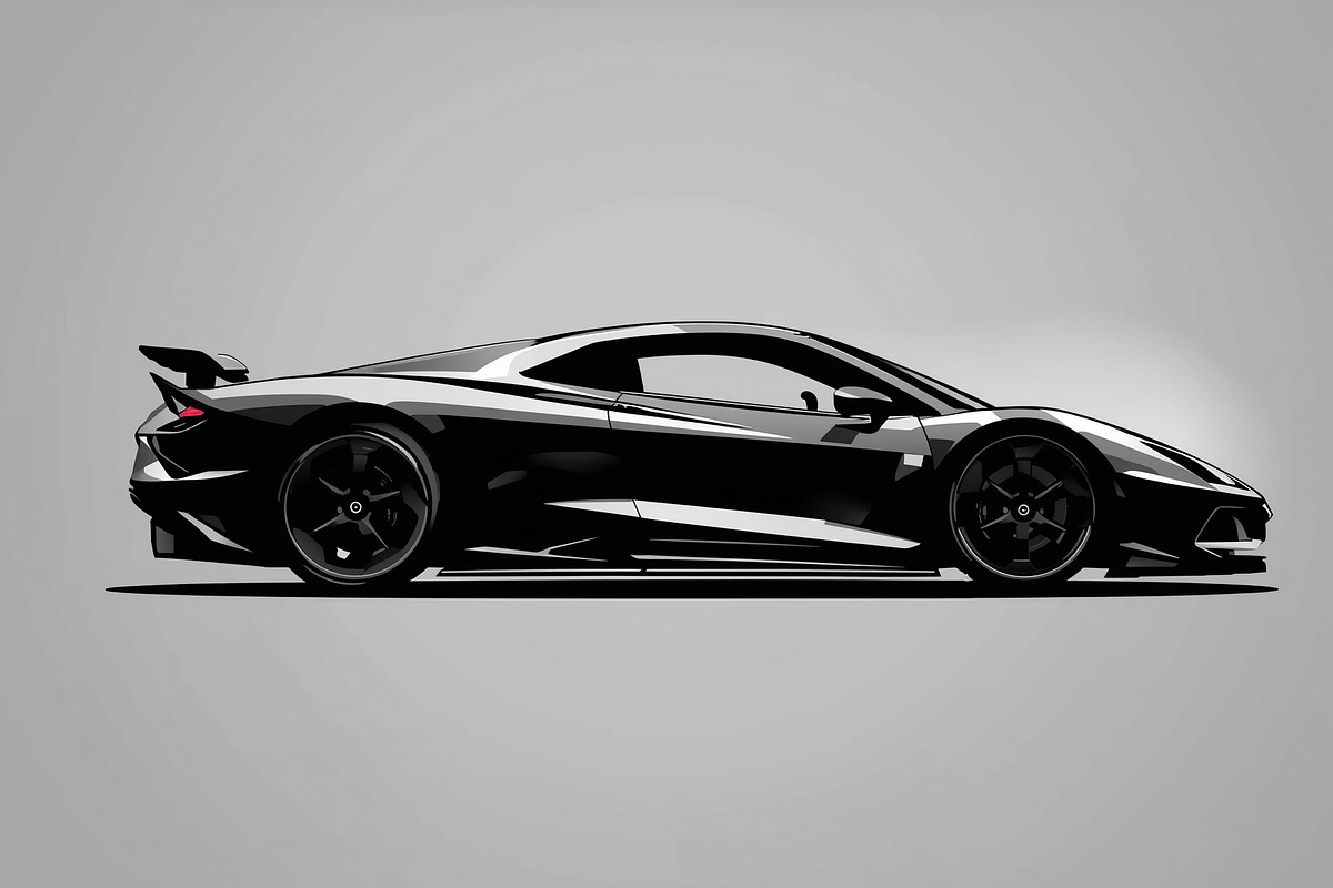 Sports Car Vector Bundle, an Illustration by Designs_River (Photo 9 of 9)