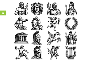 Greek Mythology Gods Collection