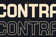 Contra Typeface, a Font by Tugcu Design Co. (Thumbnail 3 of 4)