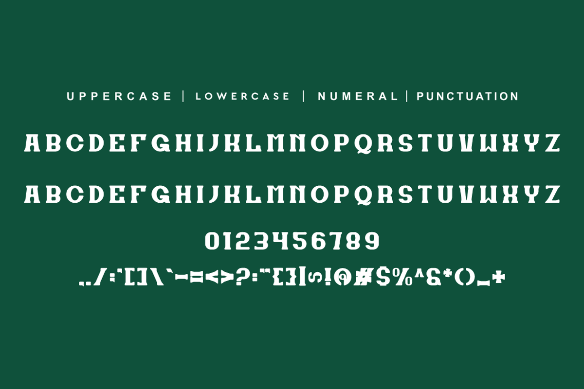 Batline Regular & Outline Serif Font, a Slab Serif Font by QR Design Studio (Photo 6 of 8)