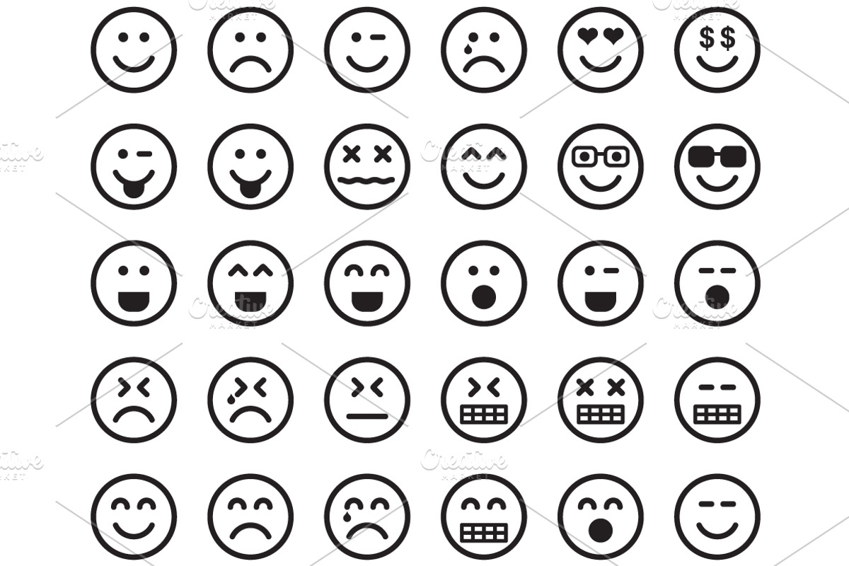 EMOJIS, an Emoji Icon by beguima (Photo 4 of 5)