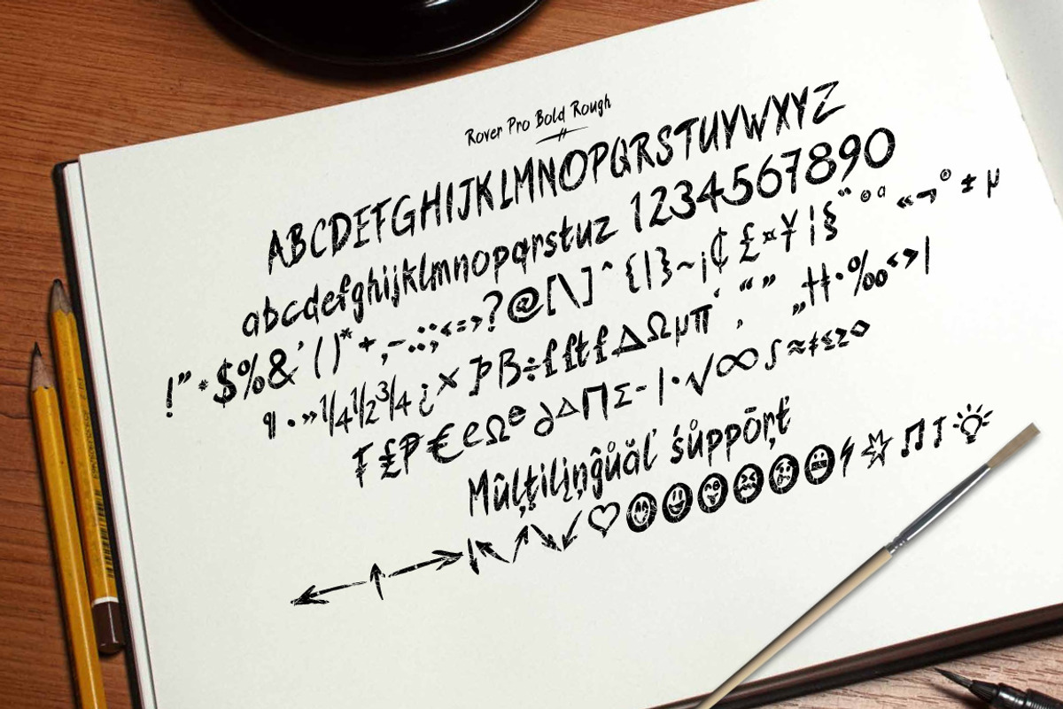 50% off Rover Pro, a Handwritten Font by Fontforecast (Photo 13 of 14)