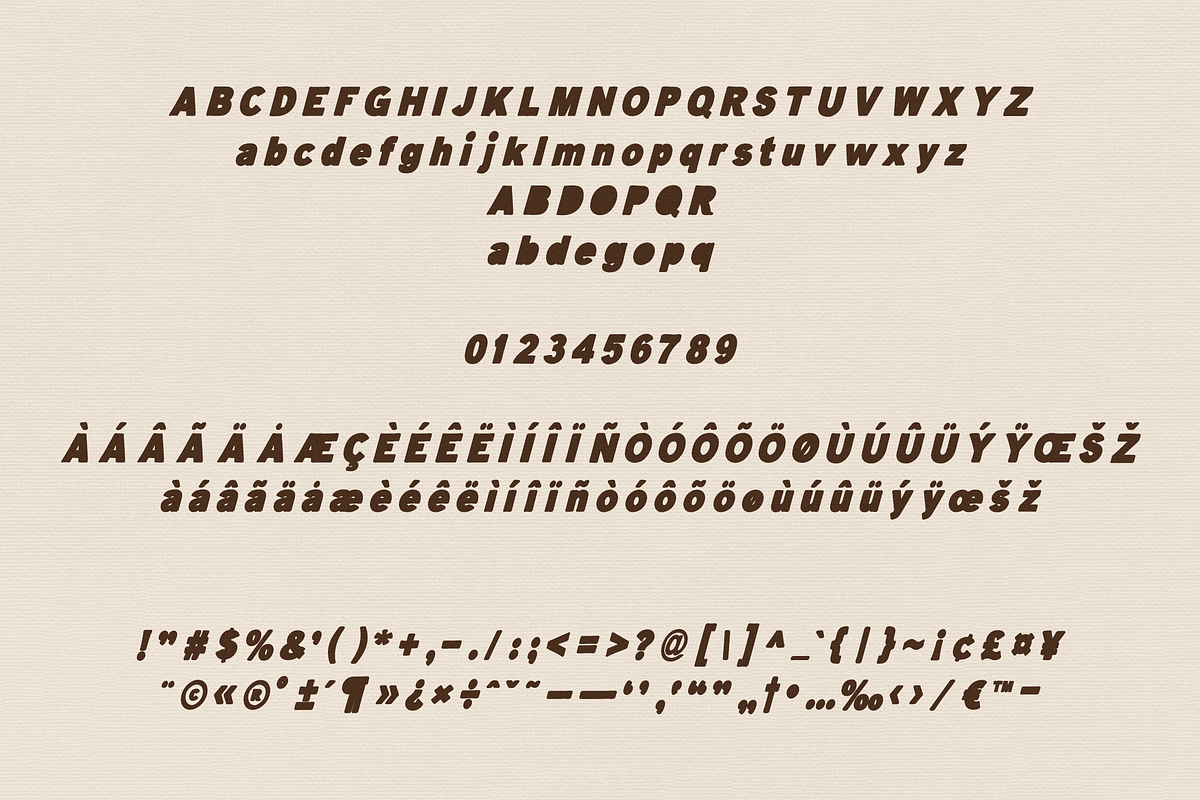 Minerva Handwritten typeface, a Sans Serif Font by VP Fonts (Photo 10 of 11)