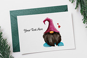 Gnomes watercolor Clipart Pack., an Illustration by Feelplus Creator (Thumbnail 5 of 6)