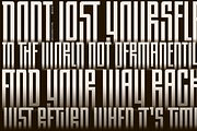 UT Arabikufi - A Latin Kufi Font, a Sans Serif Font by Universitype (Thumbnail 9 of 11)