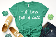 Shenanigans Irish Display Font, a Handwritten Font by Beck McCormick (Thumbnail 5 of 10)