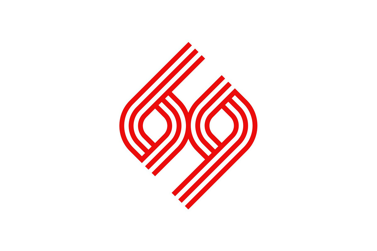 Creative Simple Number 69 Logo, a Branding & Logo Template by Buqancreative (Photo 1 of 3)