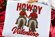 Yarn Crochet Howdy Valentine PNG, an Illustration by Craft Nest (Thumbnail 1 of 7)