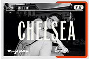 Chelsea | Vintage Serif Font, a Serif Font by Rough Patch Studio (Thumbnail 1 of 7)