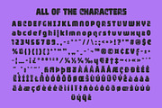 CS Cybera Stamp, a Sans Serif Font by Craft Supply Co. (Thumbnail 8 of 8)