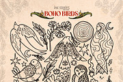Boho Birds, an Animal Illustration by Ink Stories (Thumbnail 5 of 16)