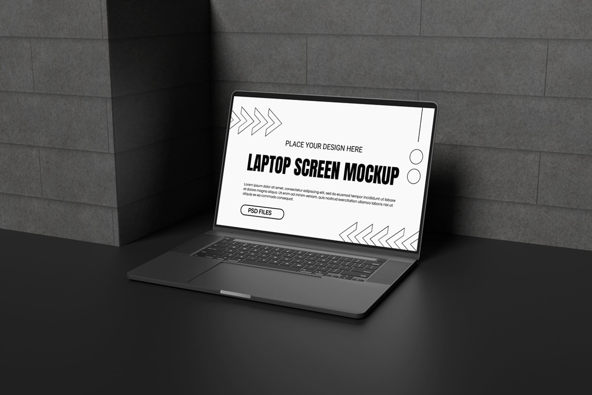 Laptop Mockup, a Mac Mockup by GraphicWindow (Photo 5 of 5)