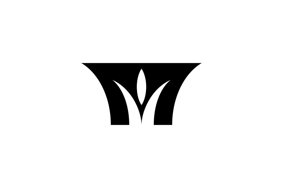 Letter M Grass Logo, a Branding & Logo Template by Buqancreative (Photo 1 of 4)