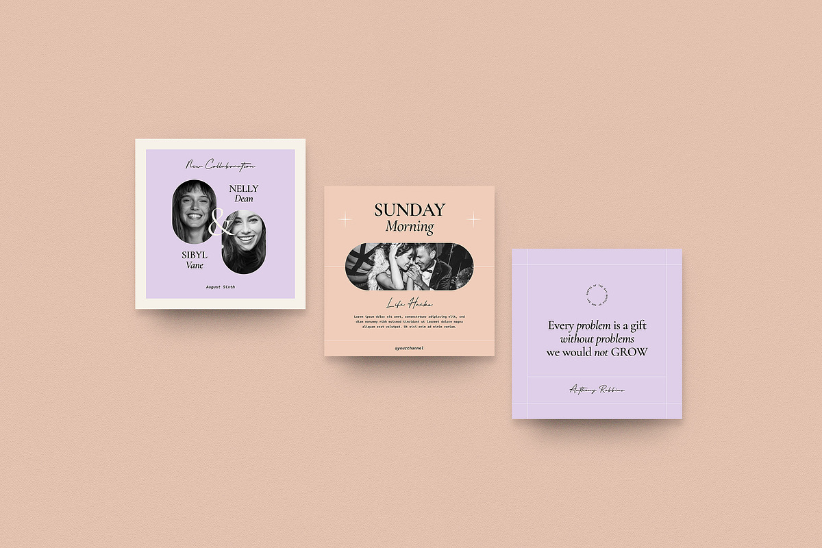Entrepreneur Social Media Pack, a Social Media Template by Vynetta (Photo 10 of 16)