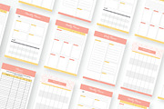 Happy Chic Planner Canva Indesign, a Magazine Template by VanessaRyan.co (Thumbnail 2 of 2)