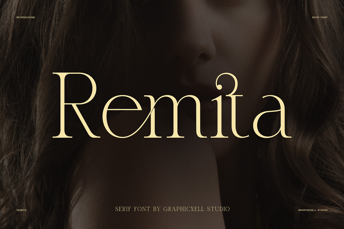 Remita Elegant Serif Font, a Serif Font by Graphicxell (Photo 1 of 8)