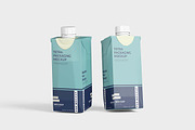 Tetra Milk Box Packaging, a Packaging Mockup by tiyasprabawa (Thumbnail 4 of 5)