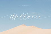 Mellanie Calligraphy Font, a Handwritten Font by Pen Culture (Thumbnail 1 of 9)