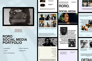 RORO - Social Media Portfolio