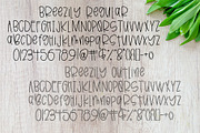 Breezily, a Sans Serif Font by Affinity Grove (Thumbnail 9 of 11)