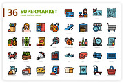 3,600 Icons x3 Styles, an Outline Icon by monkik (Thumbnail 270 of 299)
