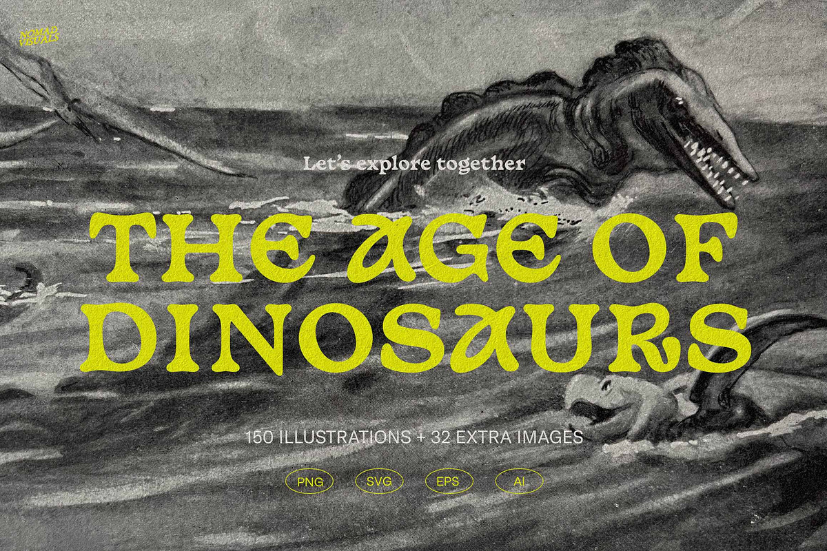 Vintage Bundle - 6600+ Illustrations, an Object Graphic by Nomad Visuals (Photo 18 of 46)