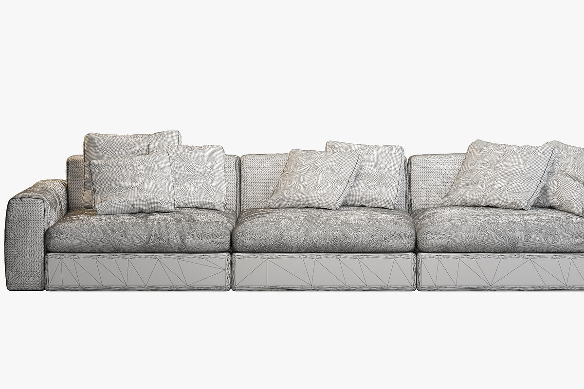 Dune sofas 3d model, a Furniture 3D Model by 3dmitruk (Photo 4 of 11)