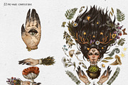 Witchcraft clipart Green witch plant, a Texture Illustration by Belusuab (Thumbnail 9 of 15)