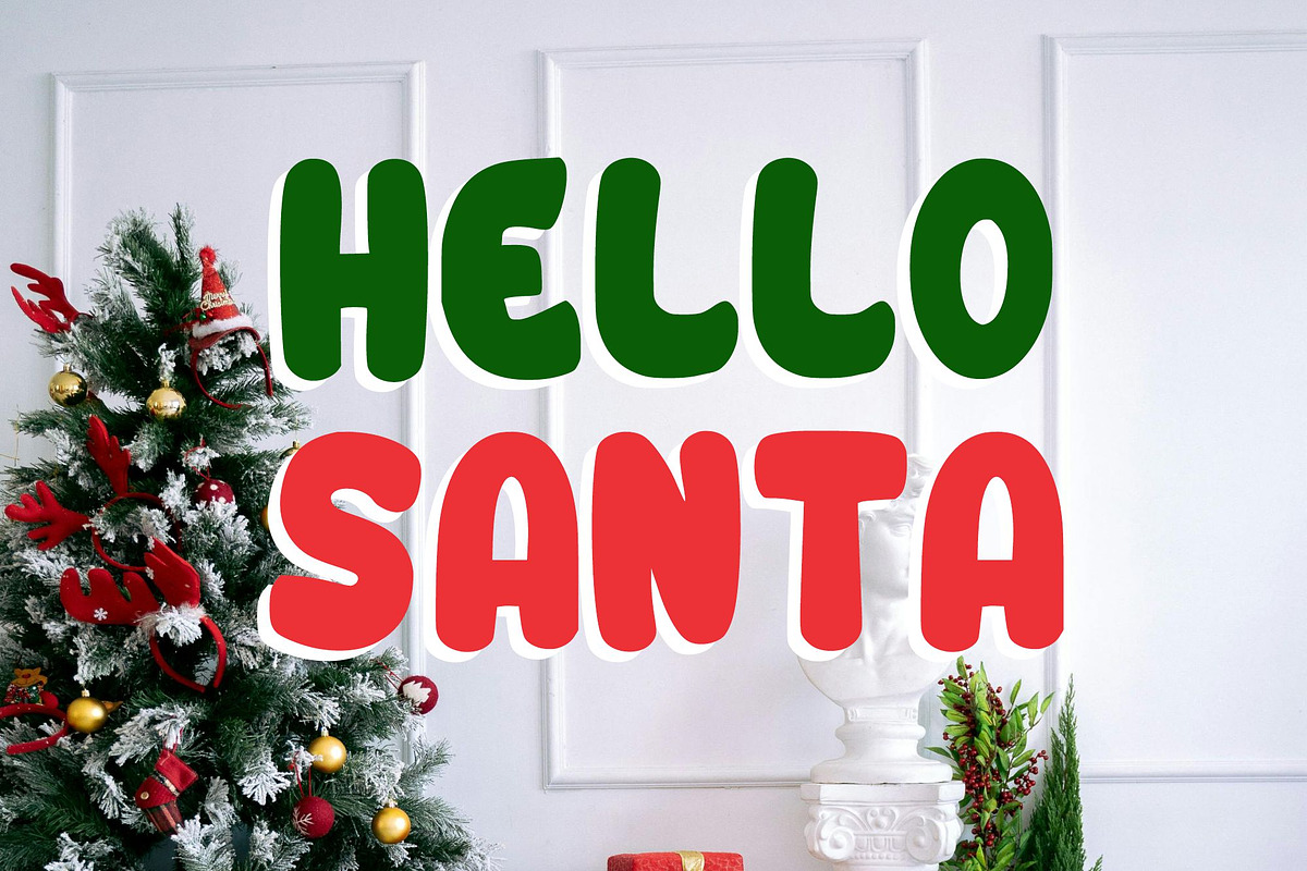 Groovy Christmas, a Font by Limited.studio (Photo 4 of 6)