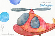 Watercolor Transport, an Illustration by OllyKo Art (Thumbnail 8 of 9)