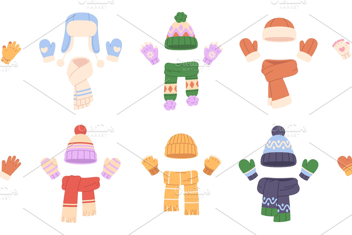 Winter cozy accessories. Stylish, an Object Illustration by LadadikArt (Photo 2 of 3)
