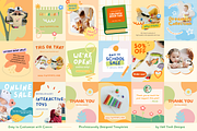Kids Theme Instagram Post Templates, a Social Media Template by Hell Yeah Designs (Thumbnail 13 of 14)