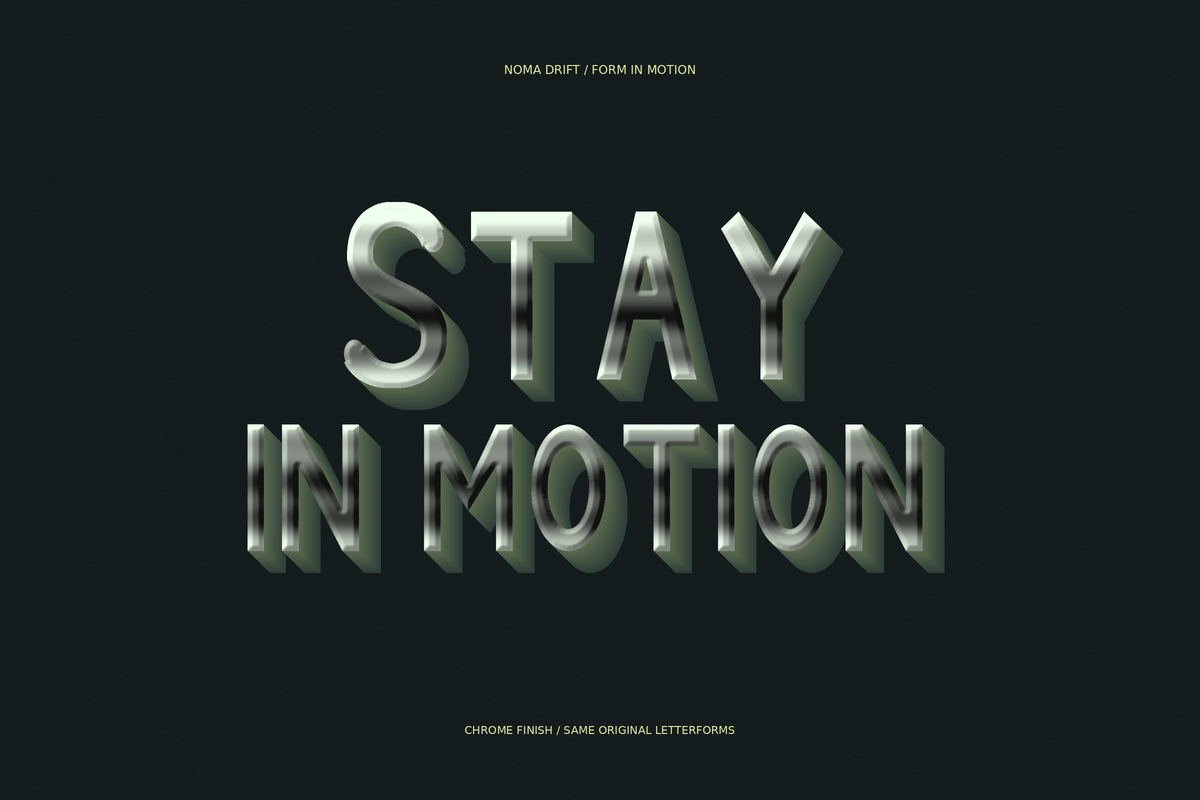 Noma Drift - Bold Condensed, a Sans Serif Font by Colorsfav (Photo 5 of 10)
