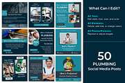 Plumbing - Canva - Handyman, a Social Media Template by Mohammad Sarfaraz (Thumbnail 2 of 5)