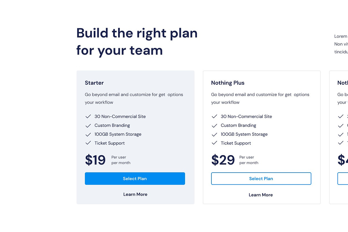 Pricing Web UI KIT, an UI Kit Template by ArtGalaxy (Photo 4 of 6)