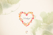 LOVE wedding  floral collection, an Object Graphic by DigitalDream (Thumbnail 14 of 14)